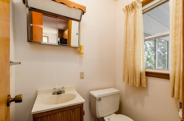 5930 Coonpath Rd NW, Carroll, OH 43112 - bathroom featuring toilet and vanity