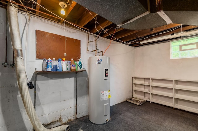 5930 Coonpath Rd NW, Carroll, OH 43112 - basement with water heater