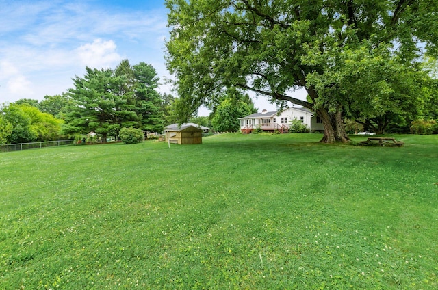 5930 Coonpath Rd NW, Carroll, OH 43112 - view of yard with a shed