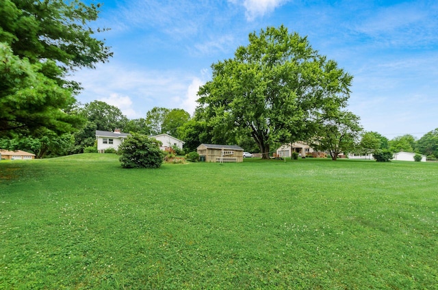 5930 Coonpath Rd NW, Carroll, OH 43112 - view of grassy yard with view of wooded area