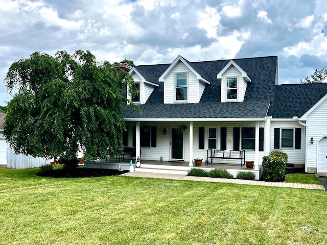 268 Clayburne Blvd, Chillicothe, OH 45601 - cape cod house with roof with shingles and covered porch