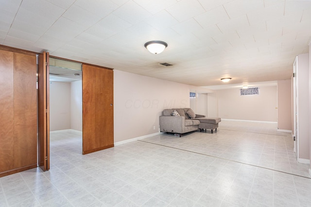 2115 Case Rd, Columbus, OH 43224 - finished below grade area featuring baseboards