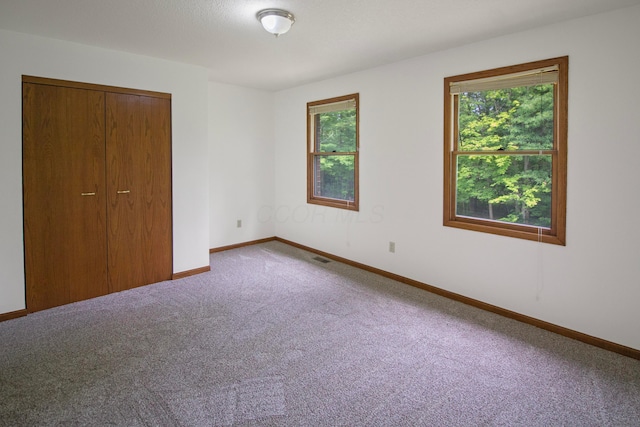 7740 Gale Rd SW, Hebron, OH 43025 - unfurnished bedroom with carpet floors, multiple windows, and a closet