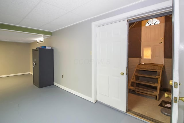 7740 Gale Rd SW, Hebron, OH 43025 - below grade area with baseboards