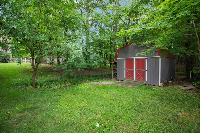 7740 Gale Rd SW, Hebron, OH 43025 - view of green lawn with an outdoor structure