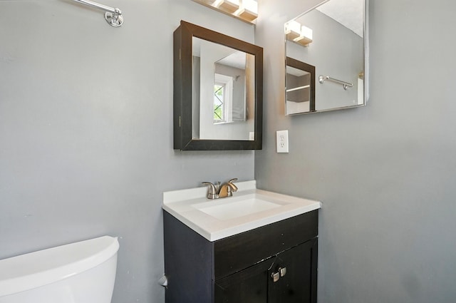 2605 Bella Via Ave, Columbus, OH 43231 - half bathroom featuring toilet and vanity
