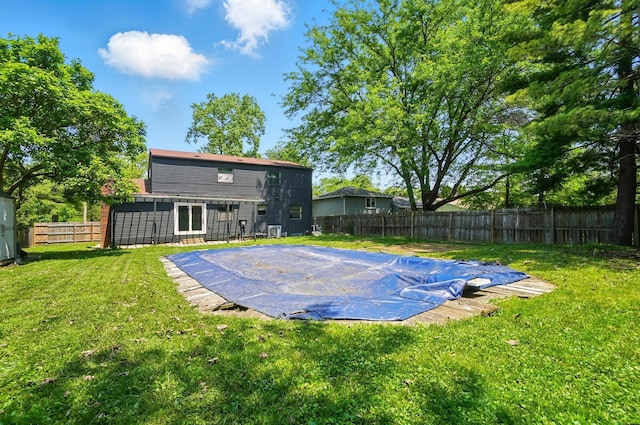 2605 Bella Via Ave, Columbus, OH 43231 - back of house featuring a fenced backyard