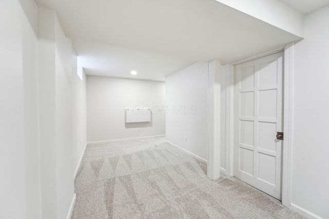 527 N Columbia Ave, Bexley, OH 43209 - finished below grade area with carpet and recessed lighting
