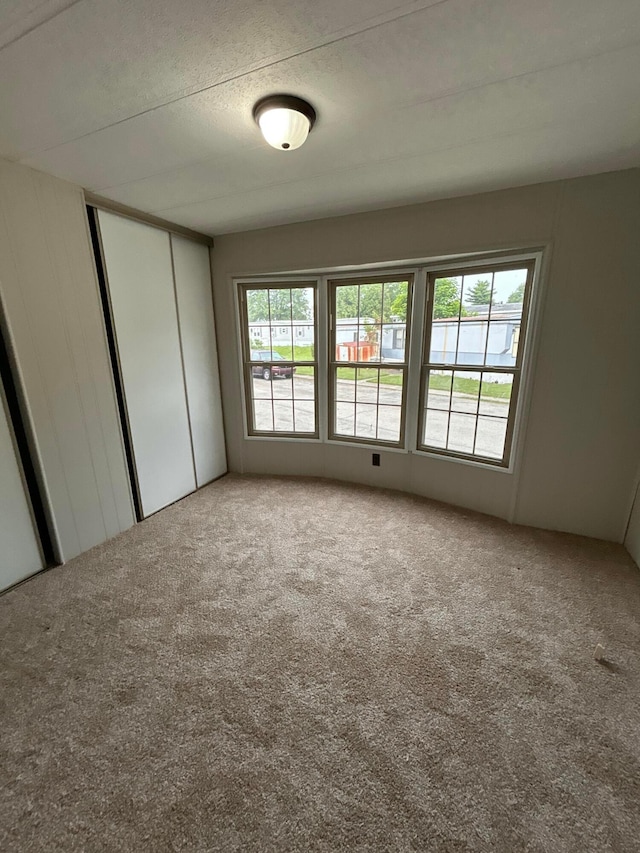 110 E Hickory Grove Rd Unit 45, Urbana, OH 43078 - unfurnished bedroom featuring multiple windows, carpet flooring, and a closet