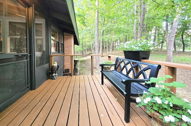 82 Lodge Ln, Hide A Way Hills, OH 43107 - view of wooden terrace