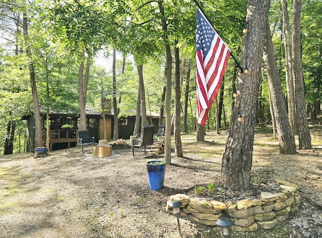 82 Lodge Ln, Hide A Way Hills, OH 43107 - view of yard