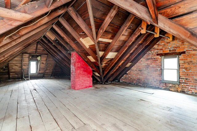 1366 S 4th St, Columbus, OH 43207 - attic featuring plenty of natural light