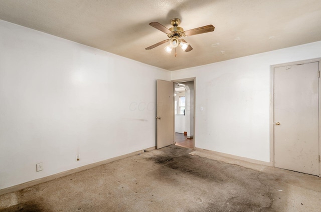 178 S Weyant Ave, Columbus, OH 43213 - carpeted spare room with ceiling fan and baseboards