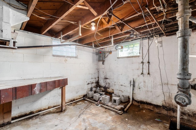178 S Weyant Ave, Columbus, OH 43213 - basement featuring electric panel