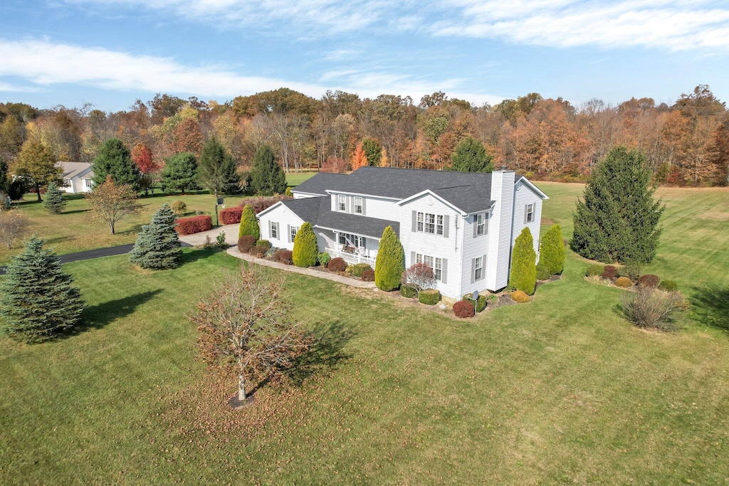 3081 Township Rd Unit 223, Marengo, OH 43334 - aerial view of property and surrounding area