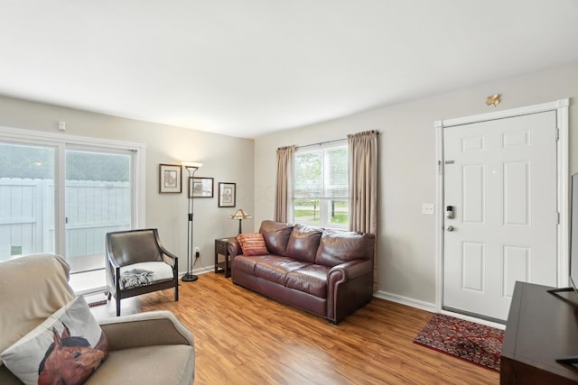 3063 Jersey Dr Unit 67, Columbus, OH 43204 - living room featuring light wood-style flooring