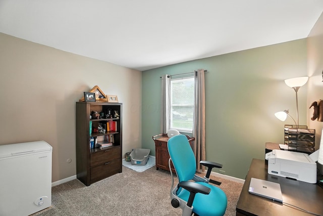 3063 Jersey Dr Unit 67, Columbus, OH 43204 - home office with light colored carpet and baseboards