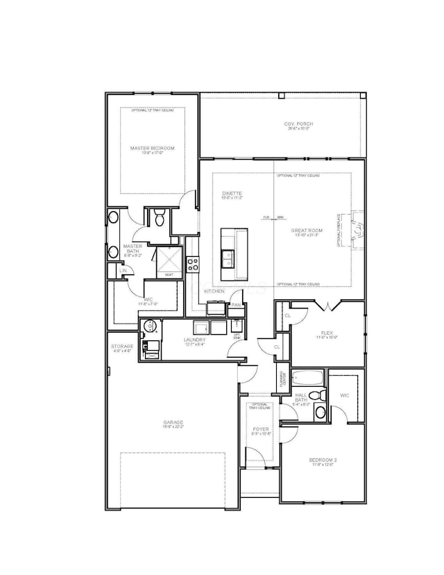 7641 Clifton Loop, Pickerington, OH 43147 - view of floor plan / room layout