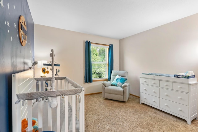 3615 Motts Place Ct, Canal Winchester, OH 43110 - bedroom featuring a nursery area and light colored carpet