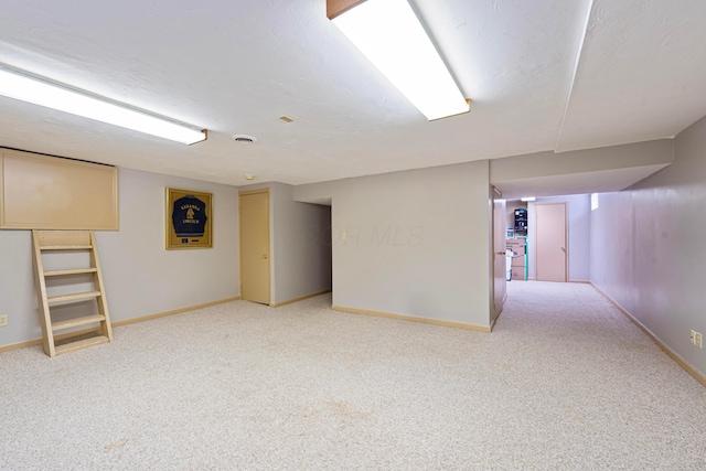 175 Academy Woods Dr, Columbus, OH 43230 - finished basement featuring carpet floors and baseboards