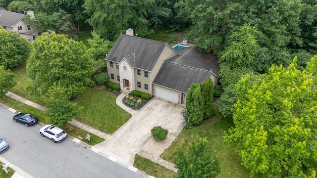 175 Academy Woods Dr, Columbus, OH 43230 - aerial view of property and surrounding area