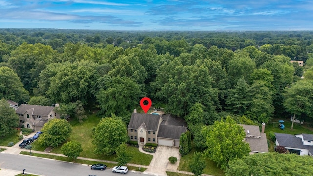 175 Academy Woods Dr, Columbus, OH 43230 - aerial view of a forest