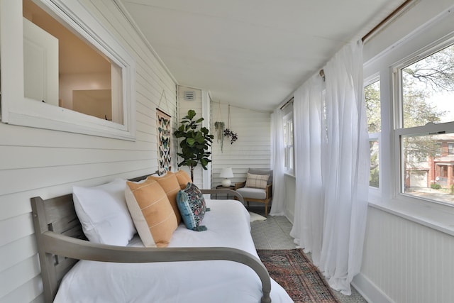398 W 5th Ave, Columbus, OH 43201 - sunroom with plenty of natural light and wooden walls