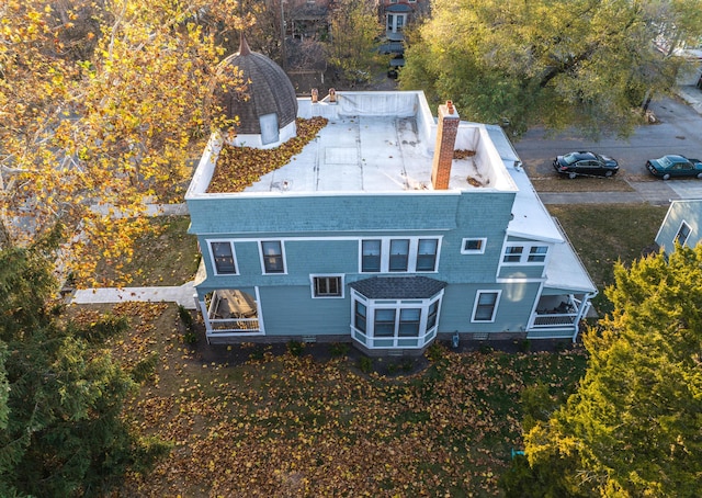 398 W 5th Ave, Columbus, OH 43201 - view from above of property