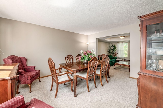 4224 Eagle Head Dr, Columbus, OH 43230 - dining room featuring light colored carpet and a textured ceiling