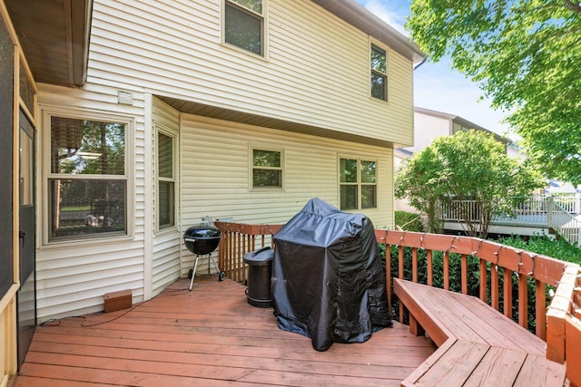 4224 Eagle Head Dr, Columbus, OH 43230 - deck featuring a grill