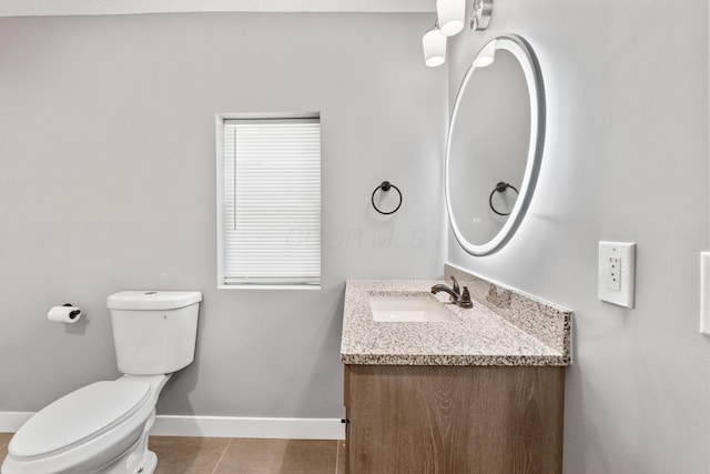 1612 Cole St, Columbus, OH 43205 - half bath with vanity and tile patterned flooring
