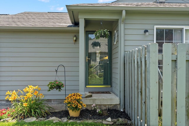 4109 Blendon Way Dr Unit 99E, Columbus, OH 43230 - view of exterior entry with roof with shingles