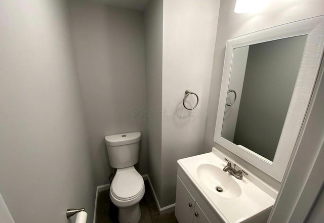1555 Myrtle Ave, Columbus, OH 43211 - half bath with vanity and tile patterned floors