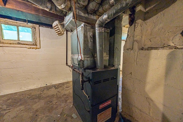 330 S Harris Ave, Columbus, OH 43204 - utility room with heating unit
