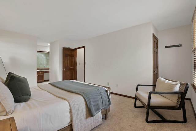 1100 Riva Ridge Blvd, Columbus, OH 43230 - bedroom with light carpet and baseboards