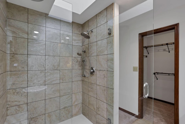 1100 Riva Ridge Blvd, Columbus, OH 43230 - full bath with a shower stall and a walk in closet