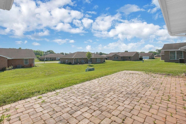 406 Aarika Dr, West Jefferson, OH 43162 - view of patio with a residential view