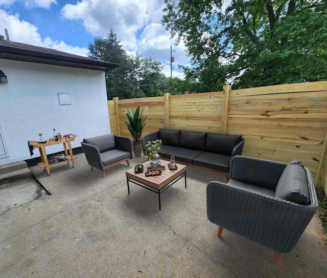 1826 Fleming Rd, Columbus, OH 43232 - view of patio / terrace featuring outdoor lounge area