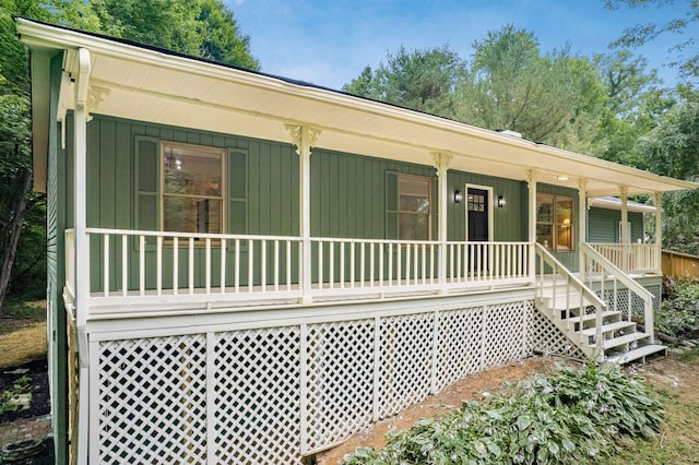 13900 Justin Rd, Utica, OH 43080 - view of front of home featuring a porch