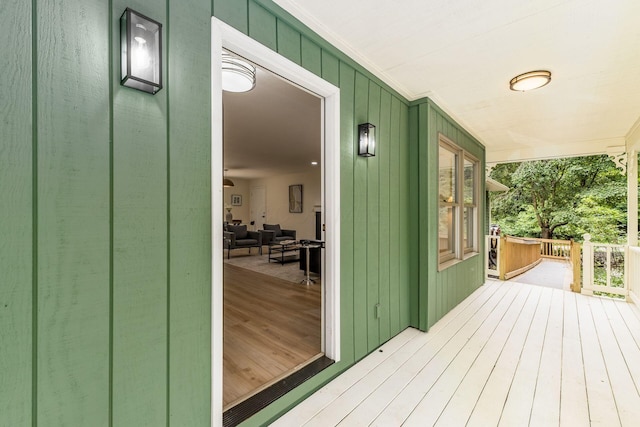 13900 Justin Rd, Utica, OH 43080 - view of wooden porch