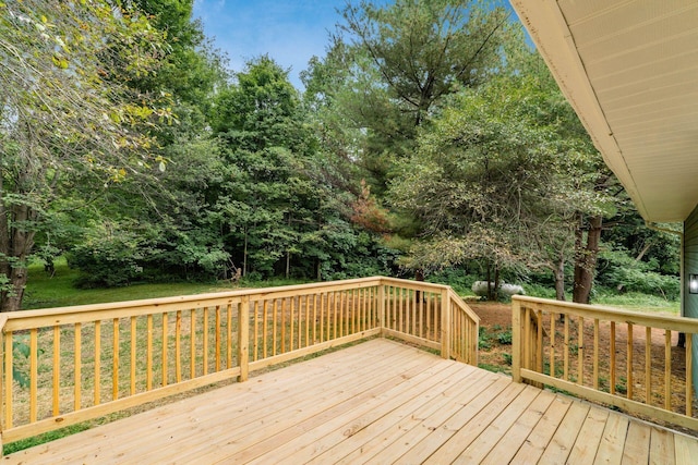 13900 Justin Rd, Utica, OH 43080 - view of wooden deck