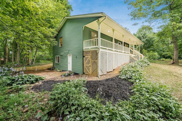 13900 Justin Rd, Utica, OH 43080 - view of property exterior with stairs