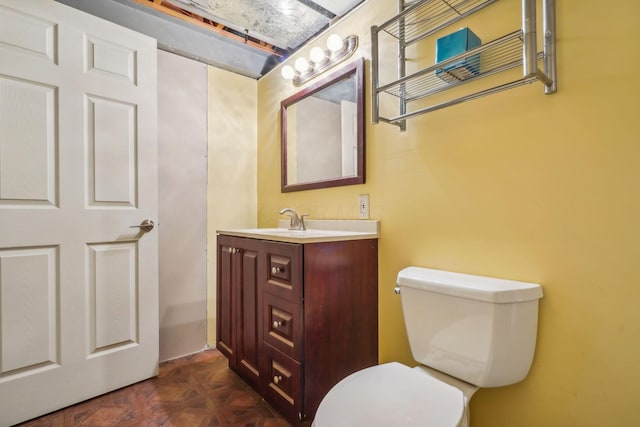 4867 Sarasota Ct, Hilliard, OH 43026 - half bathroom with vanity and toilet