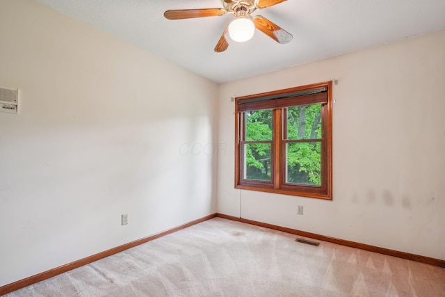4867 Sarasota Ct, Hilliard, OH 43026 - unfurnished room featuring carpet floors and a ceiling fan
