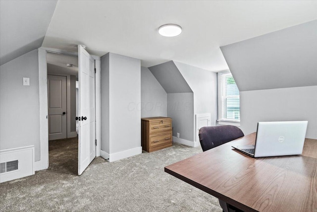 114 N 7th St, Newark, OH 43055 - carpeted office space with lofted ceiling and baseboards