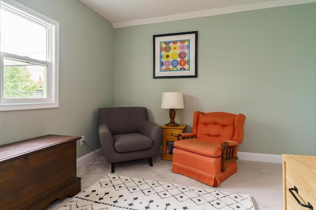 2686 Wicklow Rd, Columbus, OH 43204 - living area with light colored carpet and baseboards