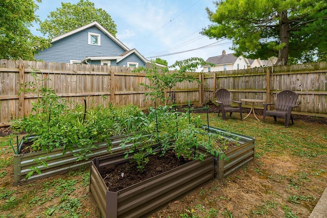 2686 Wicklow Rd, Columbus, OH 43204 - fenced backyard featuring a garden