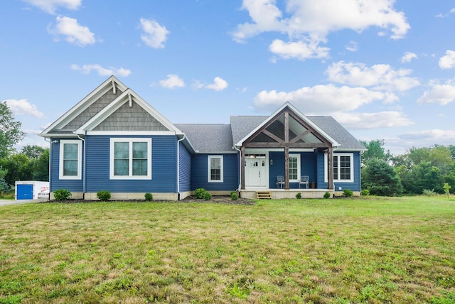 25500 Storms Rd, West Mansfield, OH 43358 - view of front of property featuring a porch and a front yard