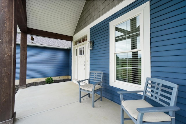 25500 Storms Rd, West Mansfield, OH 43358 - view of covered porch