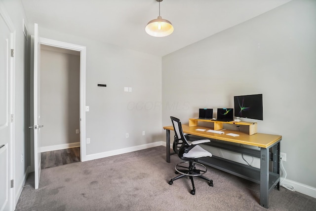 25500 Storms Rd, West Mansfield, OH 43358 - office space featuring carpet flooring and baseboards